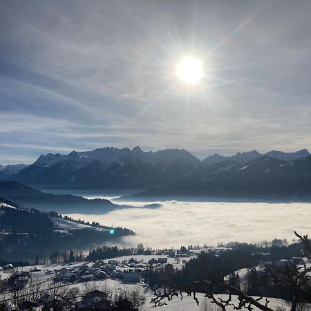 Sport- Und Seminarhaus Walsertal Thuringerberg Exteriör bild